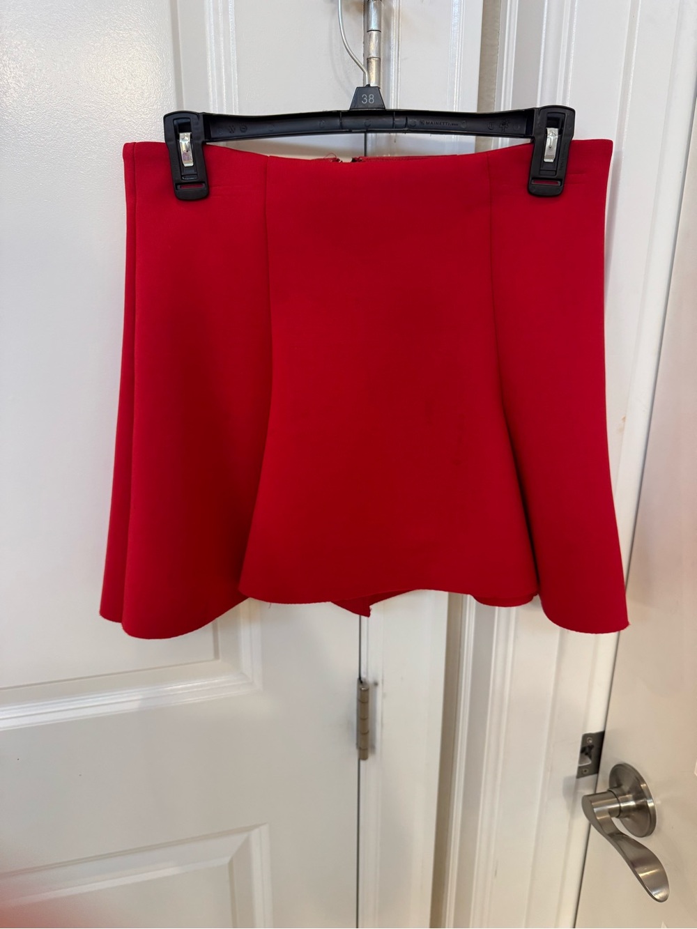 GUESS Bright Red Stretch Mini Skirt